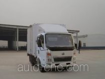 Sinotruk Howo box van truck ZZ5047XXYD3413D145