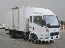 Sinotruk Howo box van truck ZZ5047XXYD3414C143