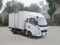 Sinotruk Howo box van truck ZZ5047XXYD3614D145