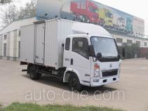Sinotruk Howo box van truck ZZ5047XXYD3814C145