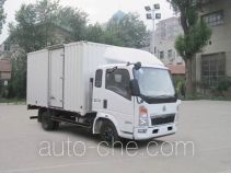 Sinotruk Howo box van truck ZZ5047XXYD3814D144