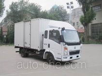 Sinotruk Howo box van truck ZZ5047XXYD3814D145