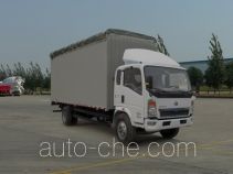 Sinotruk Howo soft top box van truck ZZ5107CPYD3415C1