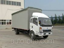 Sinotruk Howo soft top box van truck ZZ5107CPYD3615C1