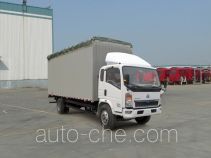 Sinotruk Howo soft top box van truck ZZ5127CPYD4215D1