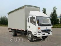 Sinotruk Howo soft top box van truck ZZ5127CPYG4715C1