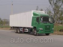 Sinotruk Howo box van truck ZZ5207XXYM5841W