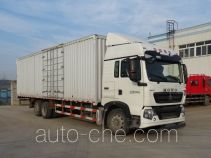 Sinotruk Howo box van truck ZZ5207XXYN60HGE1