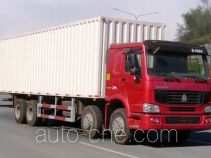Sinotruk Howo box van truck ZZ5247XXYM4667C1