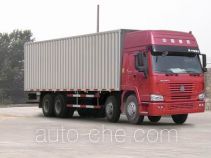 Sinotruk Howo box van truck ZZ5247XXYM4667V