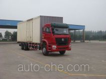 Sinotruk Hohan box van truck ZZ5255XXYM5846C1