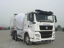 Sinotruk Sitrak concrete mixer truck ZZ5256GJBN434MD1