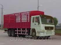Sinotruk Howo stake truck ZZ5257CLXM5241W