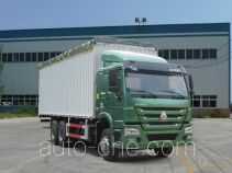 Sinotruk Howo soft top box van truck ZZ5257CPYM3847D1