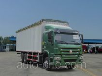 Sinotruk Howo soft top box van truck ZZ5257CPYM4347D1