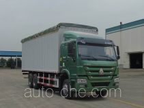 Sinotruk Howo soft top box van truck ZZ5257CPYN5247D1