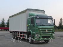 Sinotruk Howo soft top box van truck ZZ5257CPYN5847D1