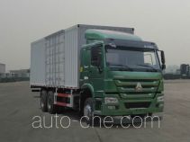 Sinotruk Howo box van truck ZZ5257XXYM3847D1