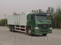 Sinotruk Howo box van truck ZZ5257XXYM4147AX