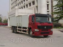 Sinotruk Howo box van truck ZZ5257XXYM4347AX