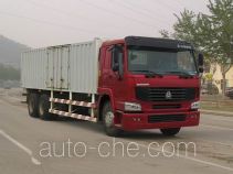 Sinotruk Howo box van truck ZZ5257XXYM4647AX