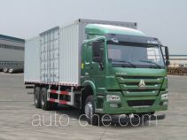 Sinotruk Howo box van truck ZZ5257XXYM4647D1