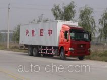 Sinotruk Howo box van truck ZZ5257XXYM5241W