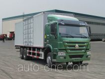 Sinotruk Howo box van truck ZZ5257XXYM5247D1