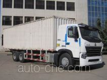 Sinotruk Howo box van truck ZZ5257XXYM5847N1