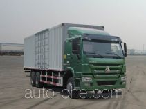 Sinotruk Howo box van truck ZZ5257XXYN5847D1