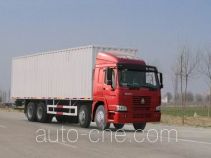 Sinotruk Howo box van truck ZZ5267XXYM4661W