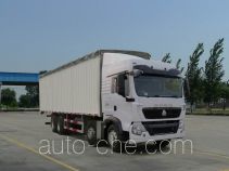 Sinotruk Howo soft top box van truck ZZ5317CPYN386GC1