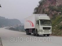 Sinotruk Howo box van truck ZZ5317XXYM4661V