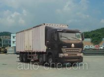 Sinotruk Howo box van truck ZZ5317XXYN4667P1B