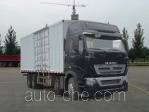 Sinotruk Howo box van truck ZZ5317XXYV466HC1